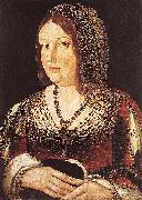 Juan de Borgona Lady with a Hare oil painting